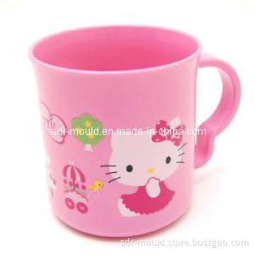 Plastic Pink Cute Cup Injection Mold